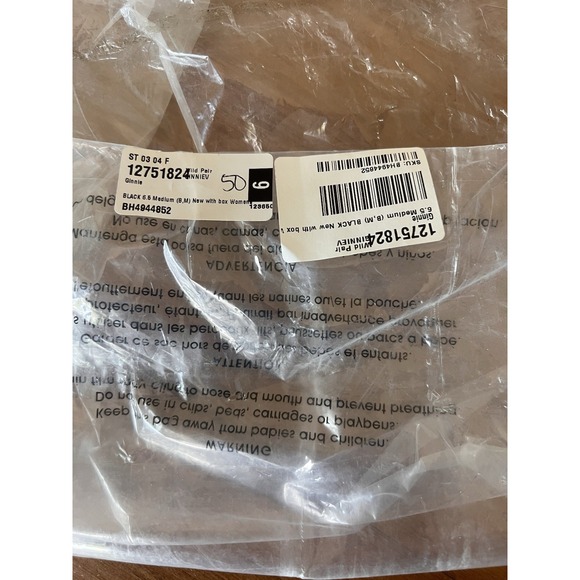 NEW WILD PAIR Women Black Double Band Ginnie Round Toe Slip On Slide Sandals 6.5 - Picture 2 of 9